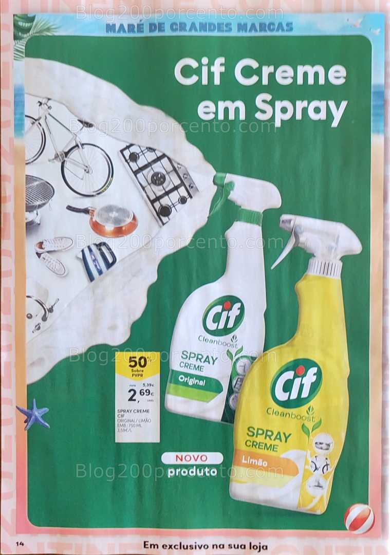 Antevisão Folheto CONTINENTE Grandes Marcas Verão Promoções de 15 a 27 julho all