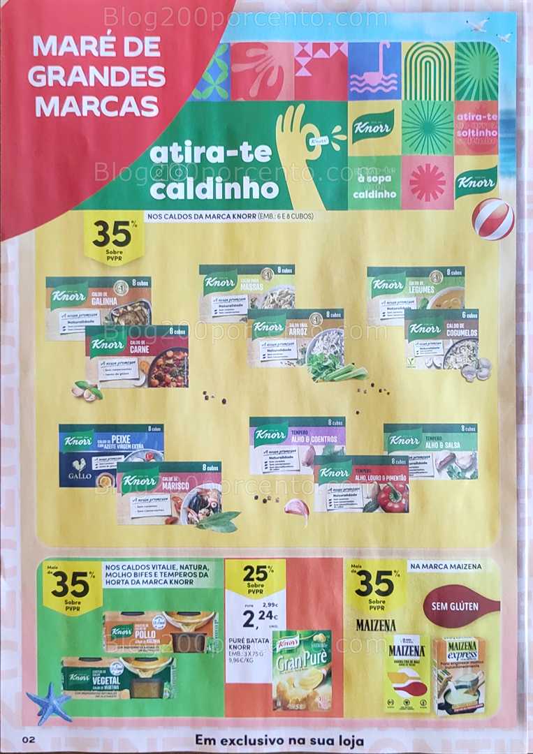 Antevisão Folheto CONTINENTE Grandes Marcas Verão Promoções de 15 a 27 julho all
