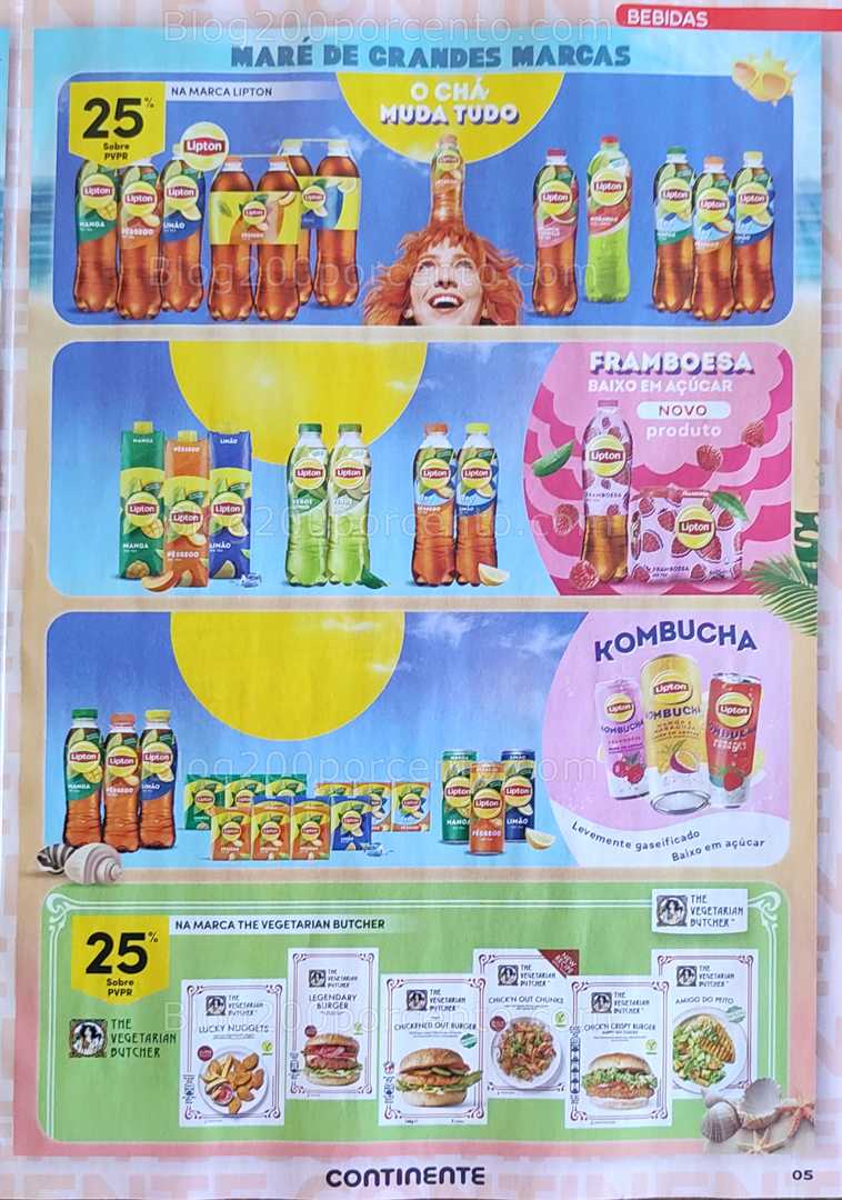 Antevisão Folheto CONTINENTE Grandes Marcas Verão Promoções de 15 a 27 julho all