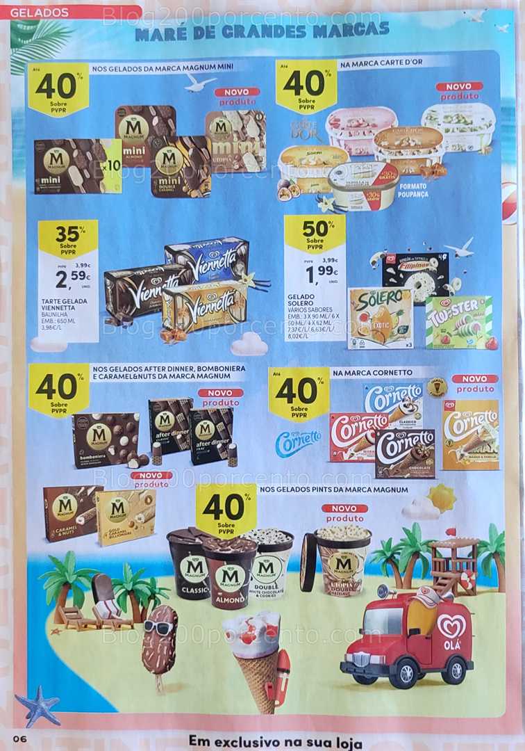 Antevisão Folheto CONTINENTE Grandes Marcas Verão Promoções de 15 a 27 julho all