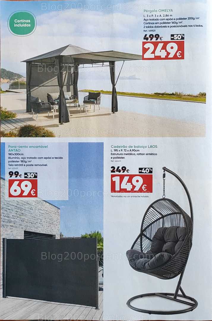 Antevisão Folheto HÔMA Ar Livre Verão Promoções de 18 julho a 11 agosto