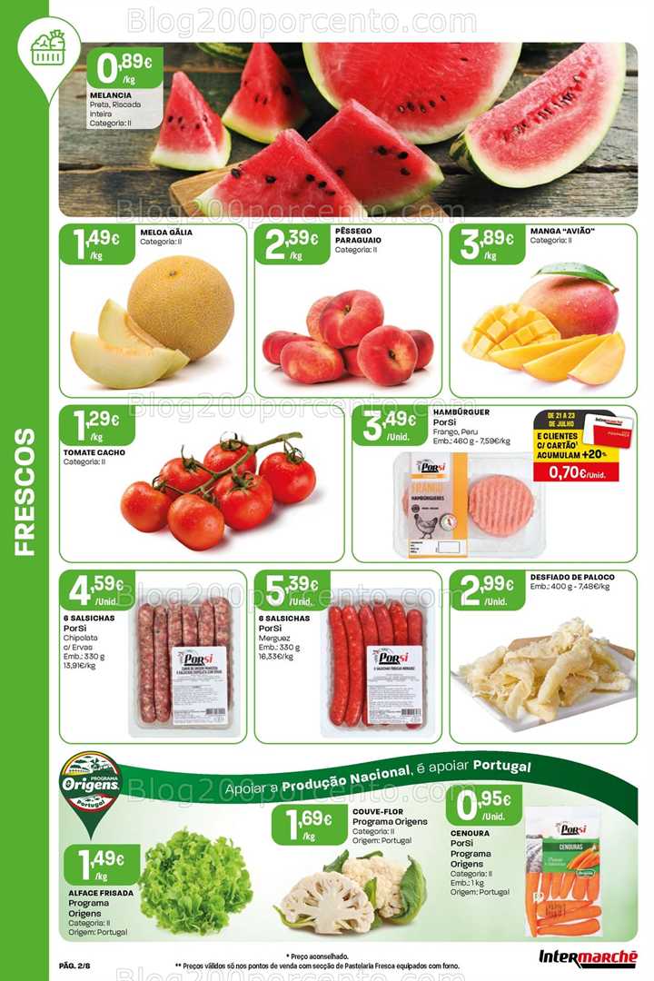 Antevisão Folheto INTERMARCHÉ Mini Promoções de 17 a 23 julho