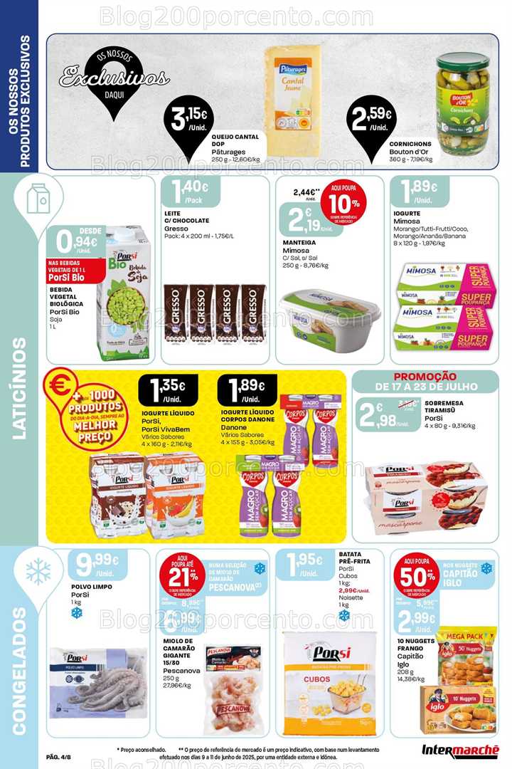 Antevisão Folheto INTERMARCHÉ Mini Promoções de 17 a 23 julho
