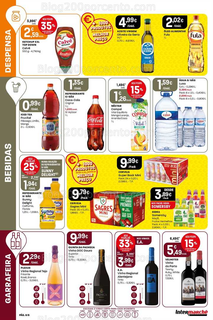Antevisão Folheto INTERMARCHÉ Mini Promoções de 17 a 23 julho