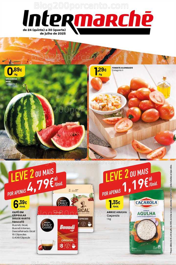 Antevisão Folheto INTERMARCHÉ Mini Promoções 24 a 30 julho all