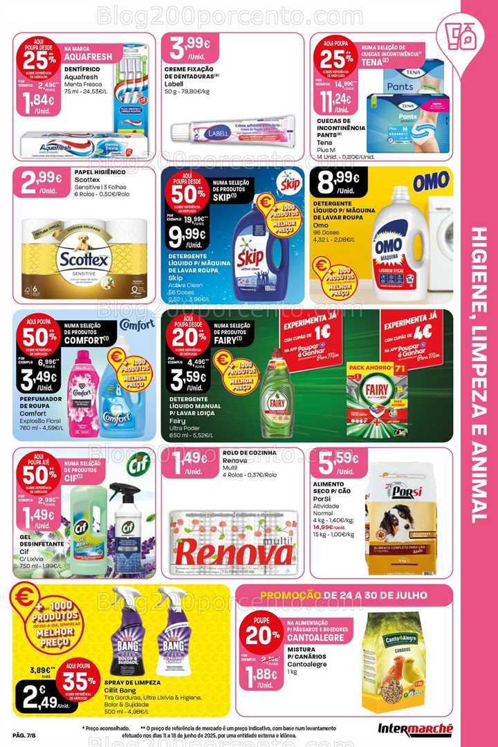 Antevisão Folheto INTERMARCHÉ Mini Promoções 24 a 30 julho all