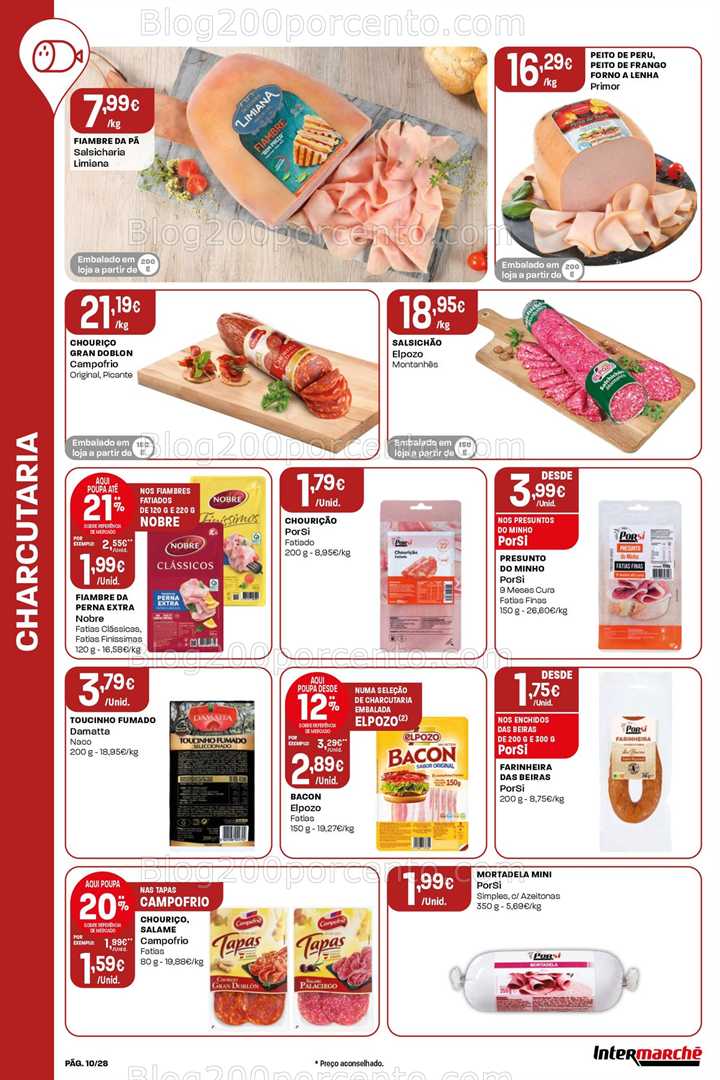 Antevisão Folheto INTERMARCHÉ Super Promoções de 17 a 23 julho