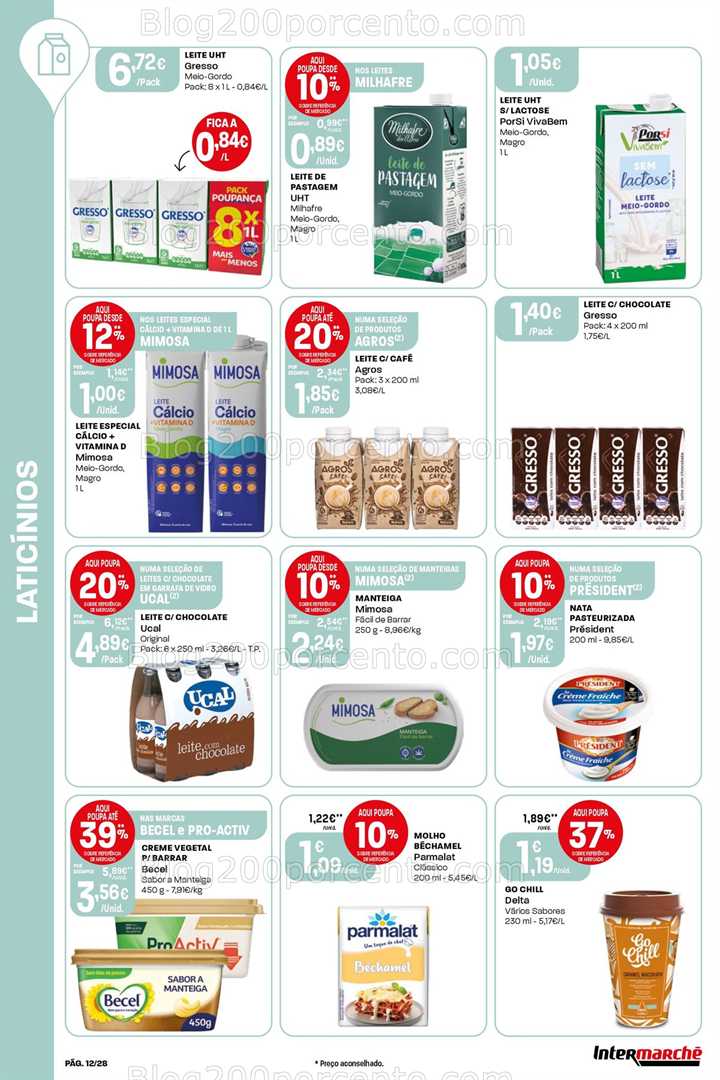 Antevisão Folheto INTERMARCHÉ Super Promoções de 17 a 23 julho