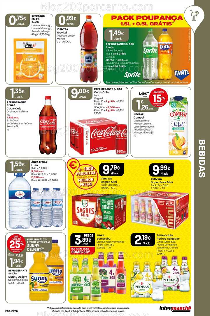 Antevisão Folheto INTERMARCHÉ Super Promoções de 17 a 23 julho