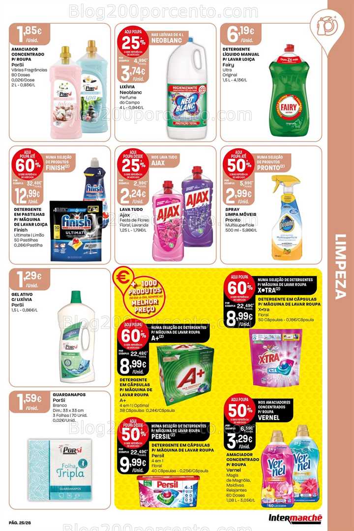Antevisão Folheto INTERMARCHÉ Super Promoções de 17 a 23 julho