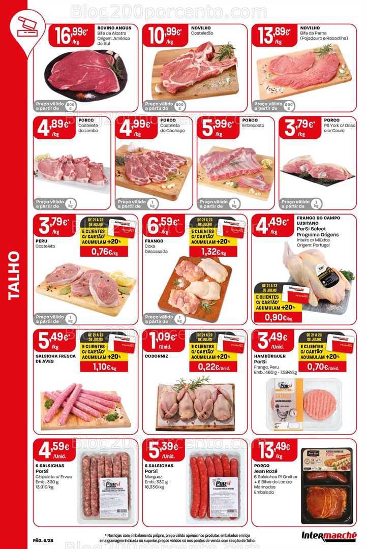 Antevisão Folheto INTERMARCHÉ Super Promoções de 17 a 23 julho