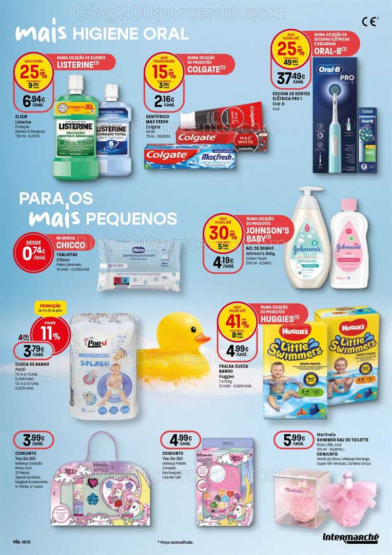 Antevisão Folheto INTERMARCHÉ Verão Promoções de 17 a 30 julho