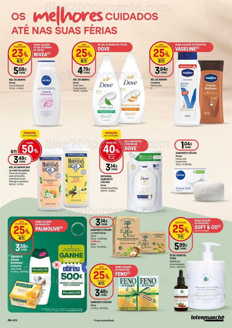 Antevisão Folheto INTERMARCHÉ Verão Promoções de 17 a 30 julho