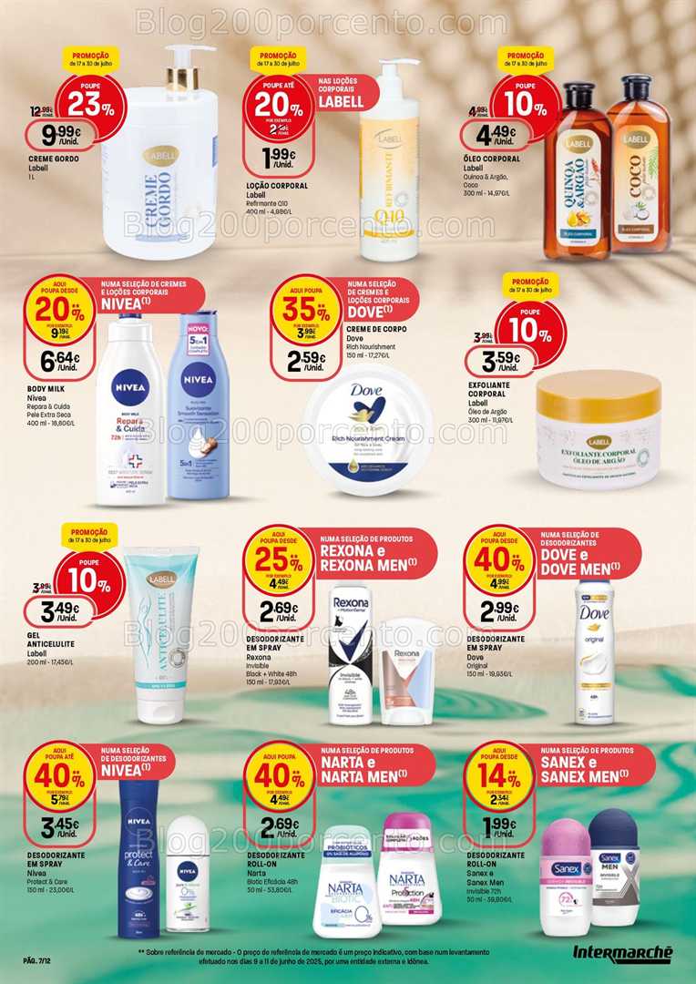 Antevisão Folheto INTERMARCHÉ Verão Promoções de 17 a 30 julho