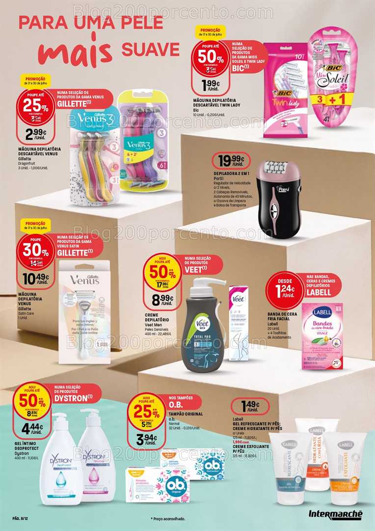 Antevisão Folheto INTERMARCHÉ Verão Promoções de 17 a 30 julho