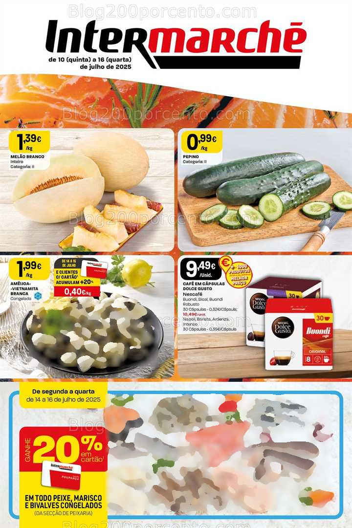 Antevisão Folheto INTERMARCHÉ Mini Promoções de 10 a 16 julho
