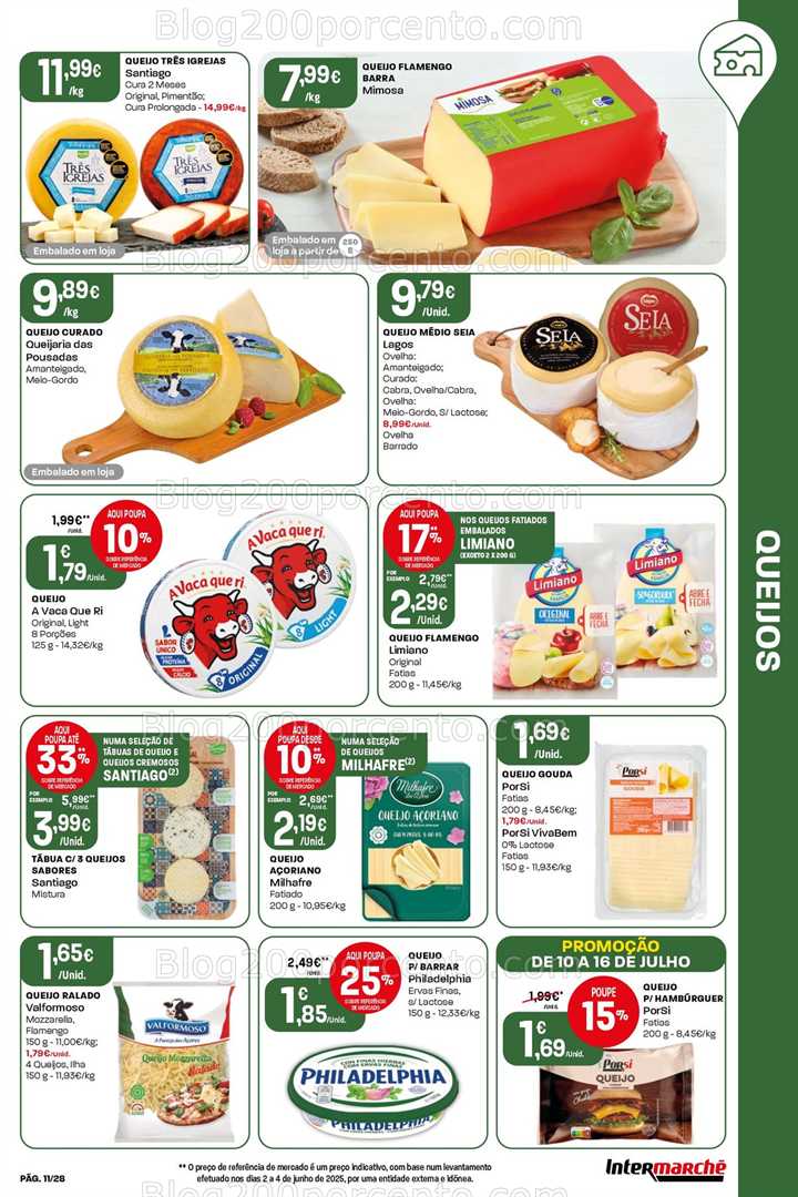 Antevisão Folheto INTERMARCHÉ Promoções de 10 a 16 julho