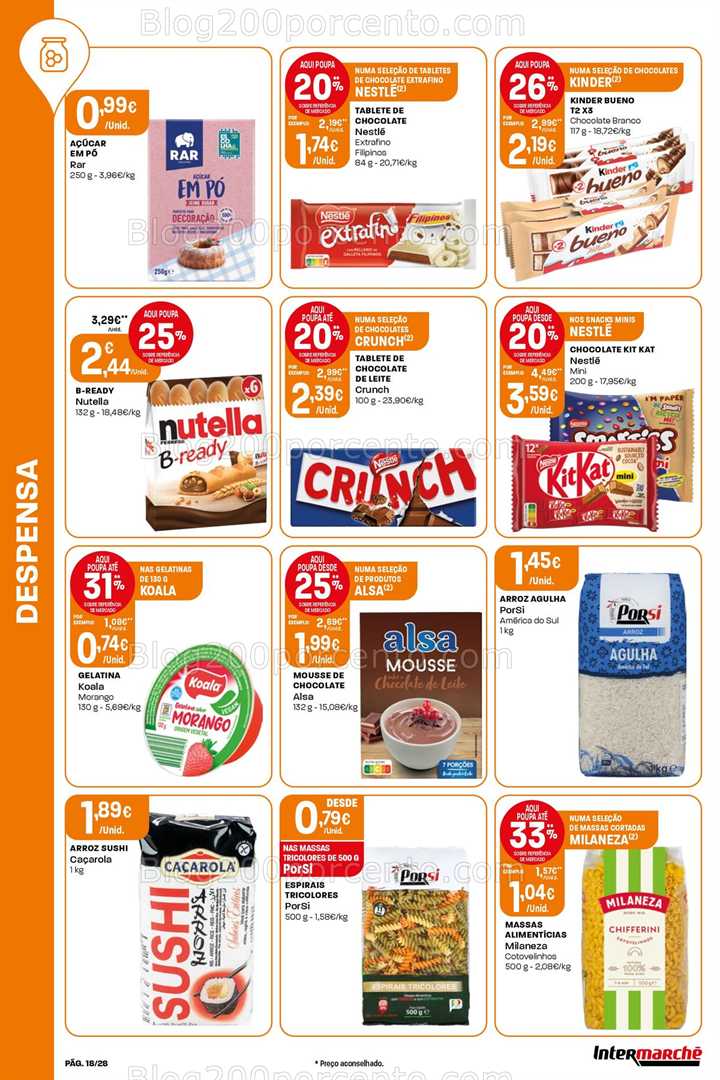 Antevisão Folheto INTERMARCHÉ Promoções de 10 a 16 julho