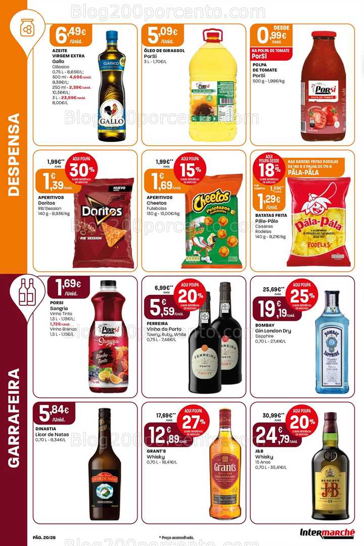 Antevisão Folheto INTERMARCHÉ Promoções de 10 a 16 julho