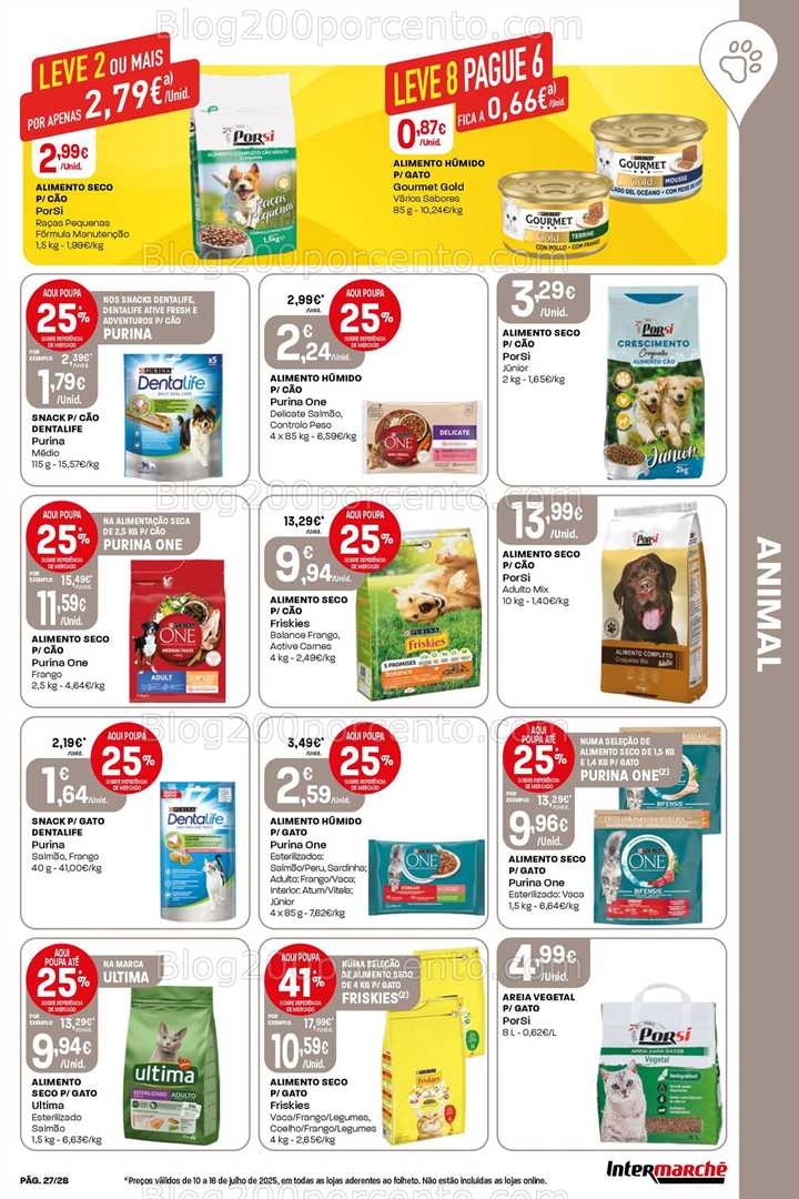 Antevisão Folheto INTERMARCHÉ Promoções de 10 a 16 julho