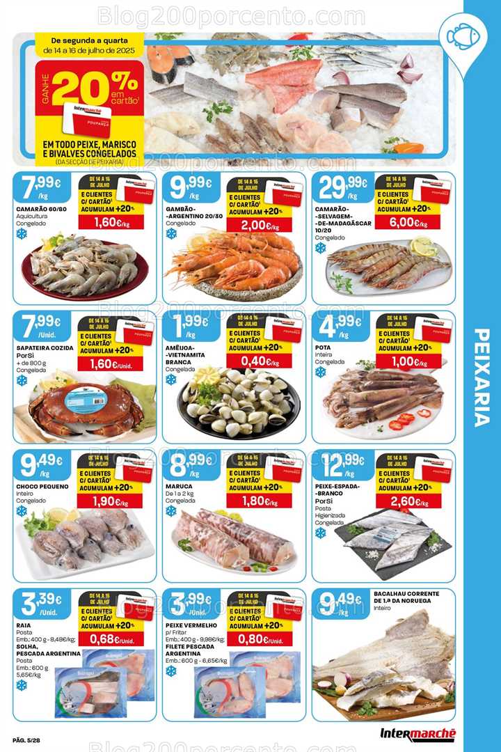 Antevisão Folheto INTERMARCHÉ Promoções de 10 a 16 julho