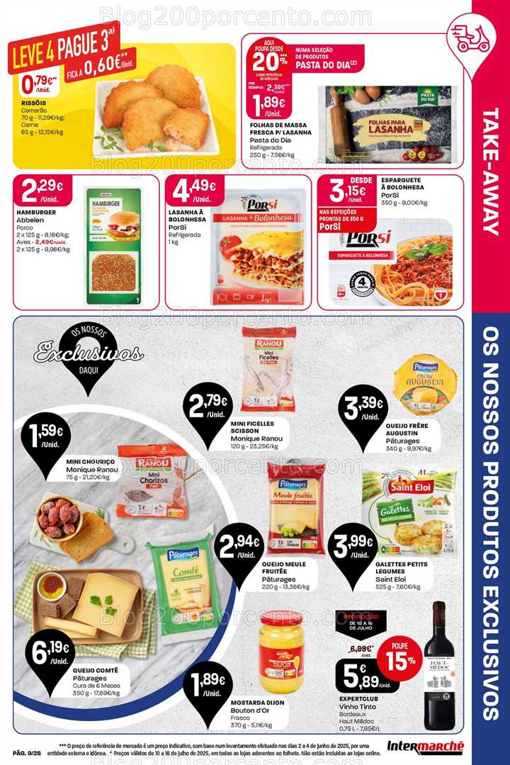 Antevisão Folheto INTERMARCHÉ Promoções de 10 a 16 julho