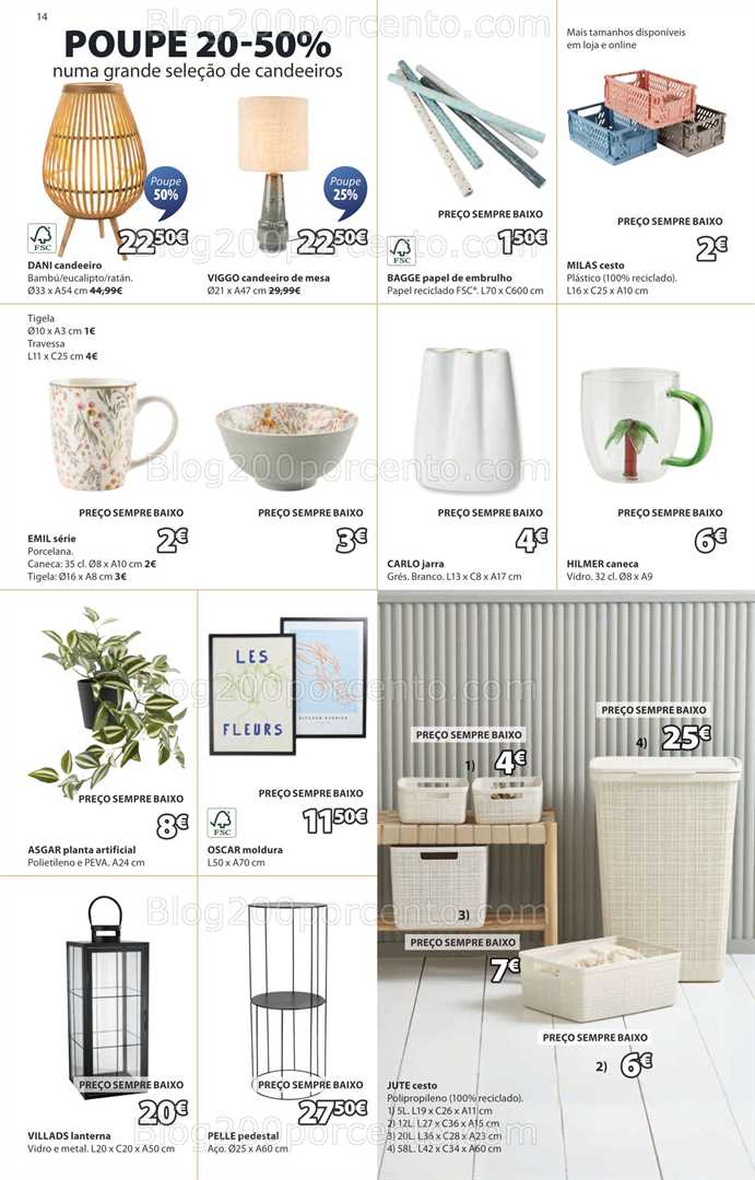 Antevisão Folheto JYSK Summer Sale Promoções de 3 a 16 julho all