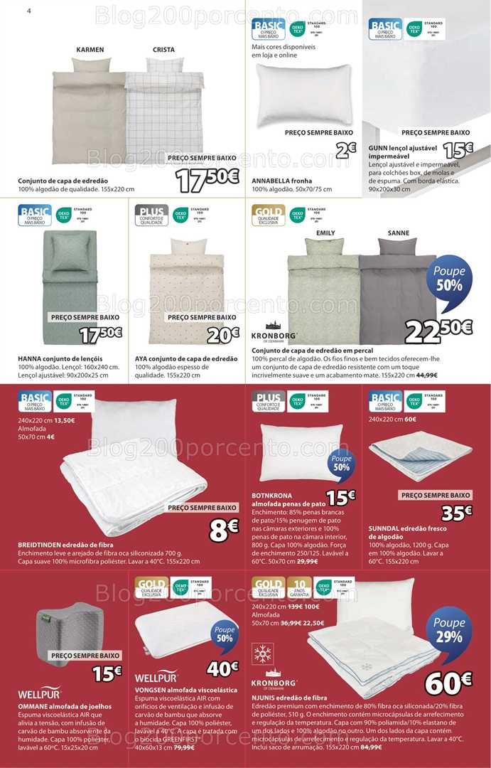 Antevisão Folheto JYSK Summer Sale Promoções de 3 a 16 julho all