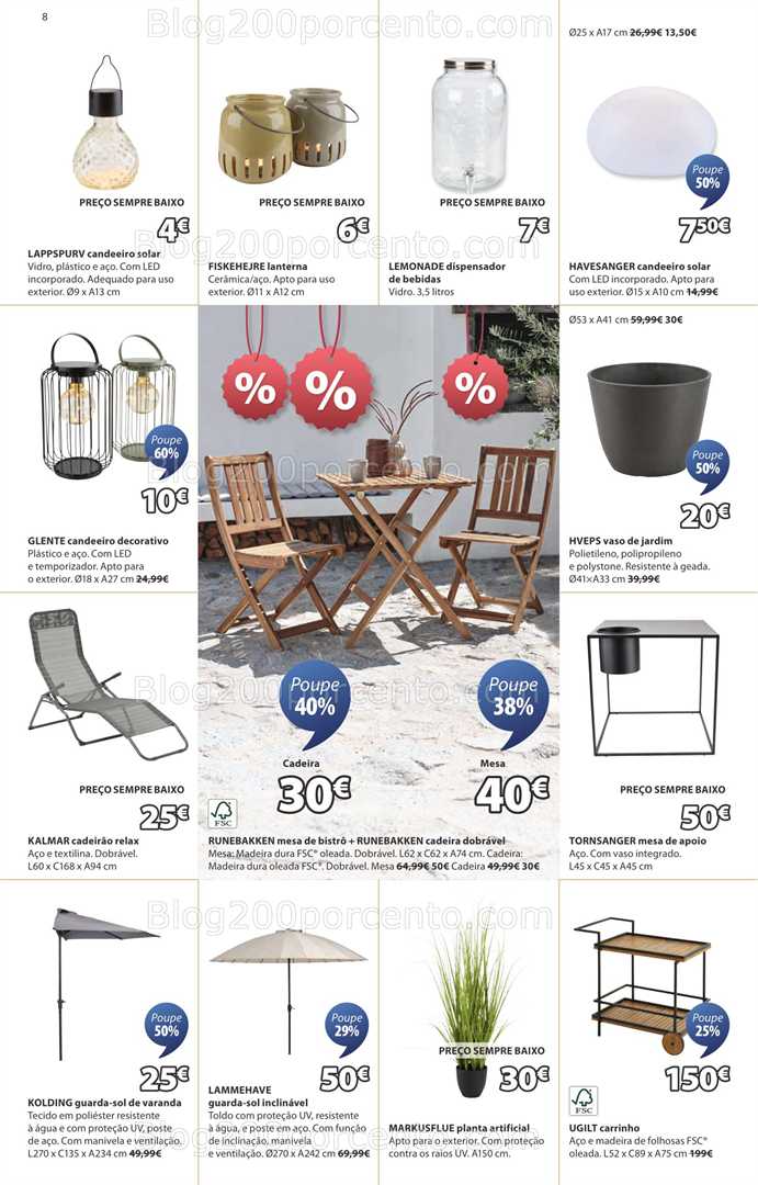 Antevisão Folheto JYSK Summer Sale Promoções de 3 a 16 julho all