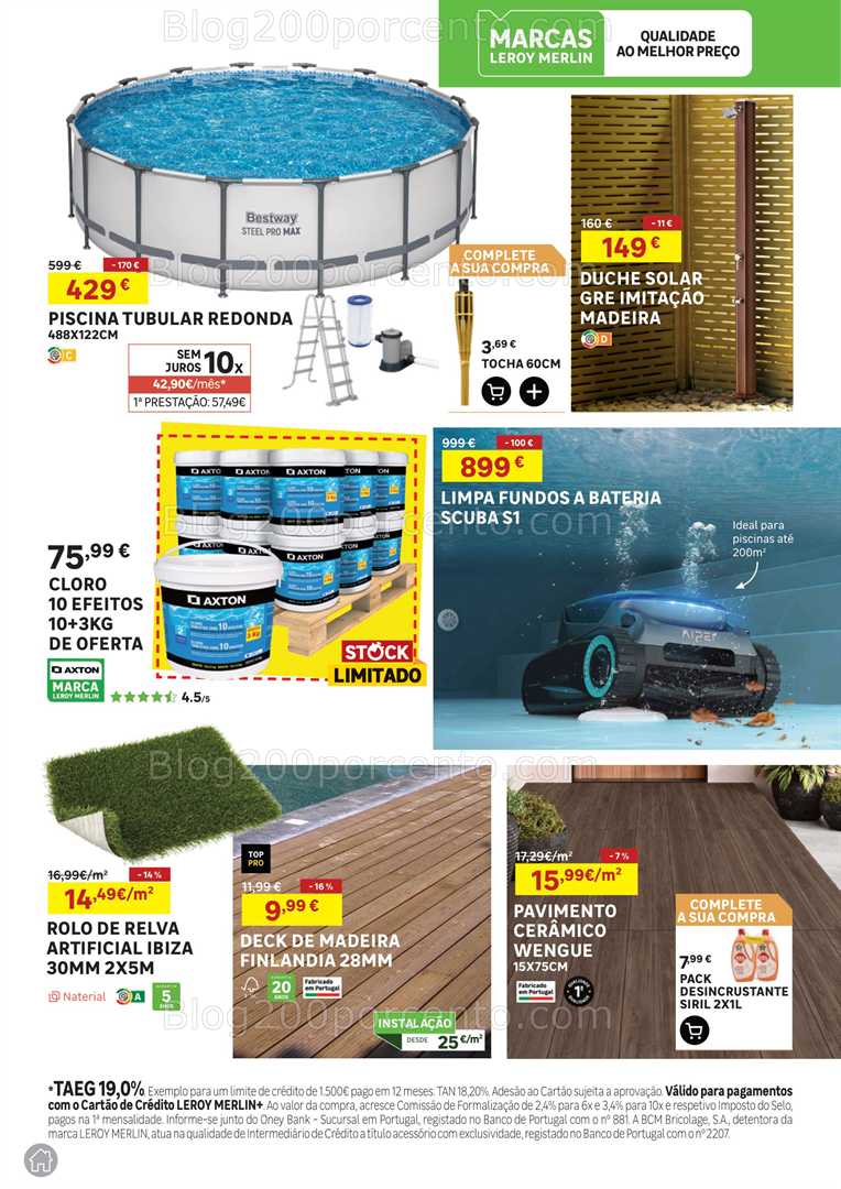Antevisão Folheto LEROY MERLIN Promoções 24 julho a 19 agosto all