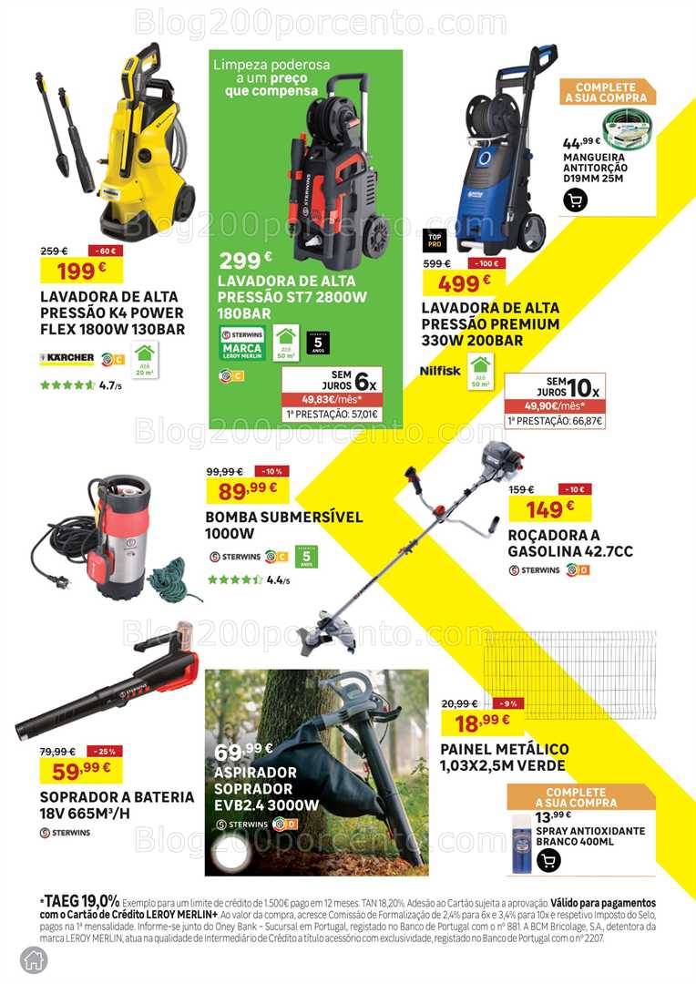 Antevisão Folheto LEROY MERLIN Promoções 24 julho a 19 agosto all