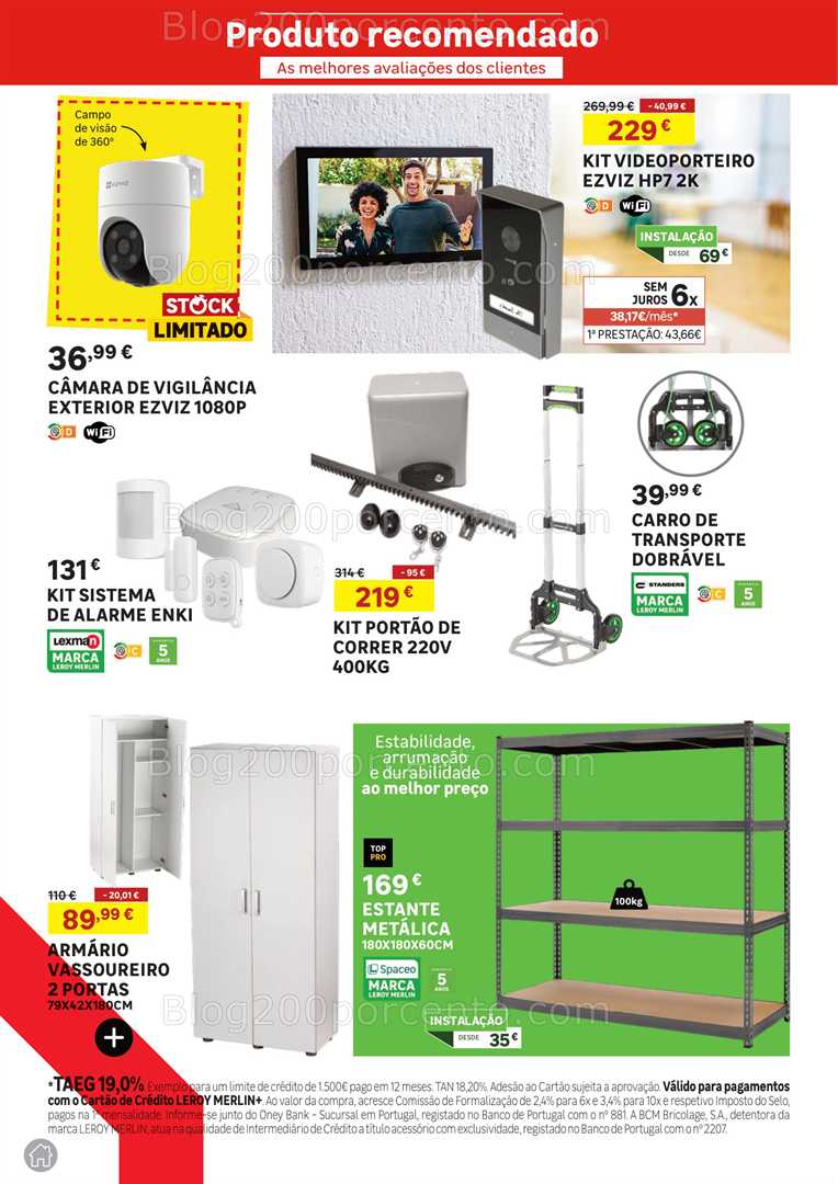 Antevisão Folheto LEROY MERLIN Promoções 24 julho a 19 agosto all