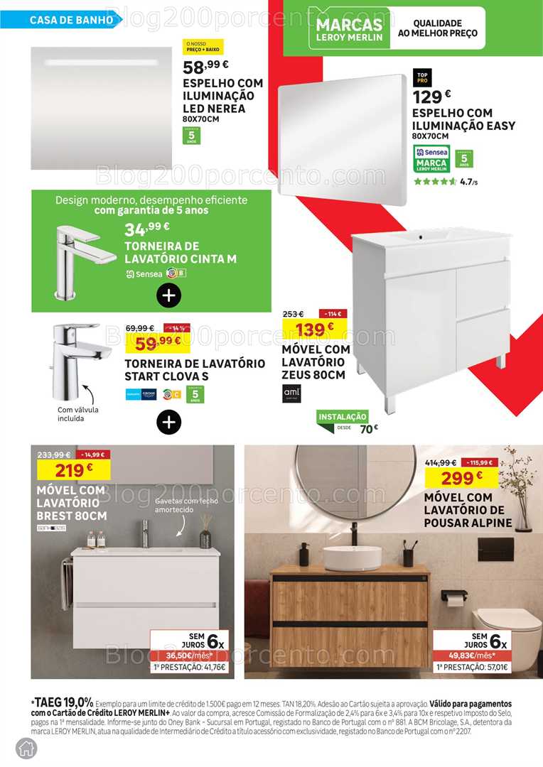 Antevisão Folheto LEROY MERLIN Promoções 24 julho a 19 agosto all