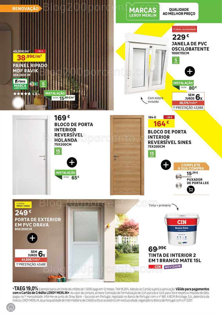 Antevisão Folheto LEROY MERLIN Promoções 24 julho a 19 agosto all