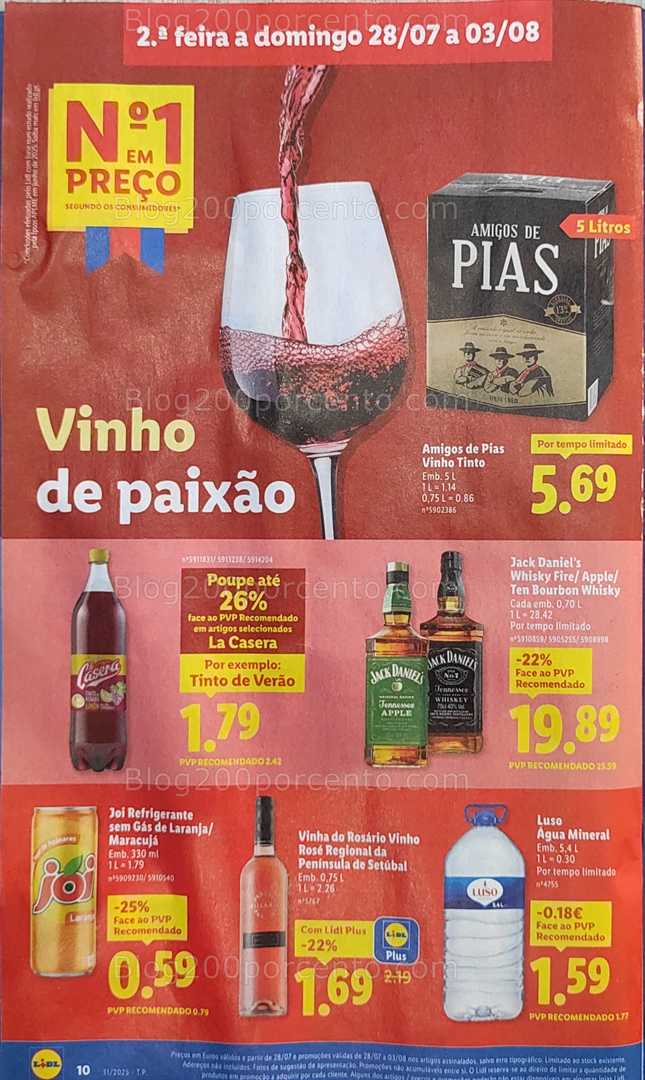 Antevisão Folheto LIDL Promoções 28 julho a 3 agosto all