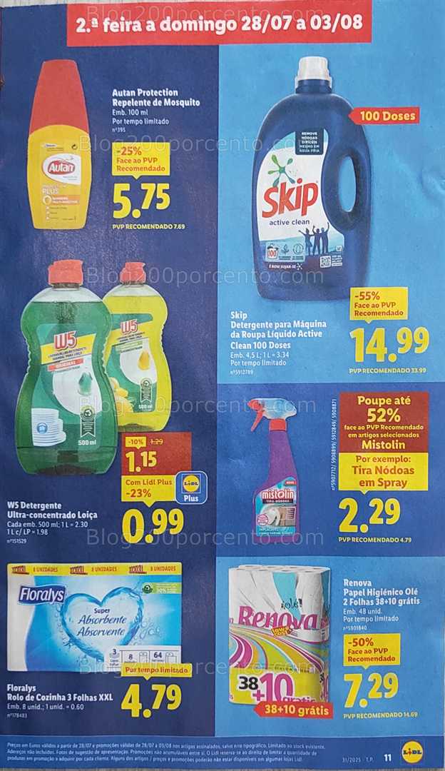 Antevisão Folheto LIDL Promoções 28 julho a 3 agosto all