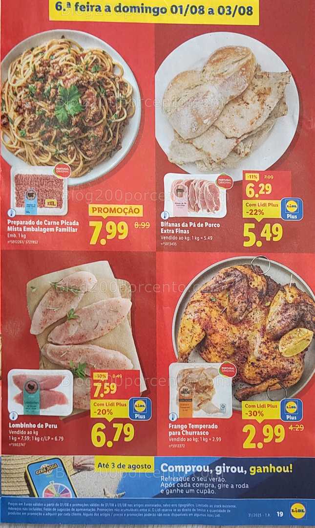Antevisão Folheto LIDL Promoções 28 julho a 3 agosto all