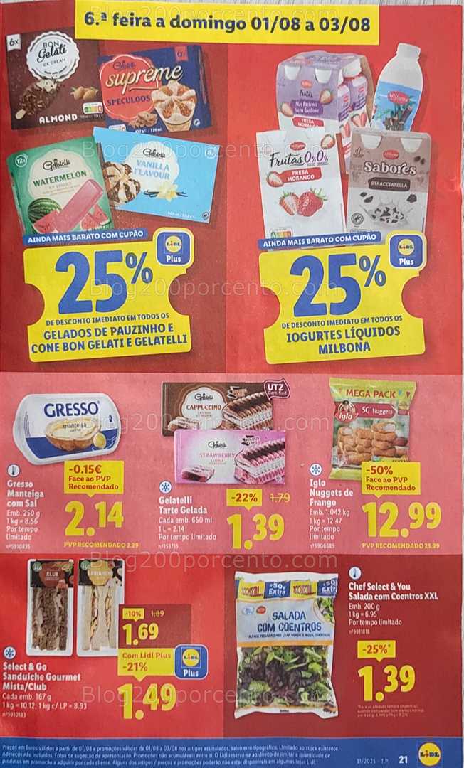 Antevisão Folheto LIDL Promoções 28 julho a 3 agosto all