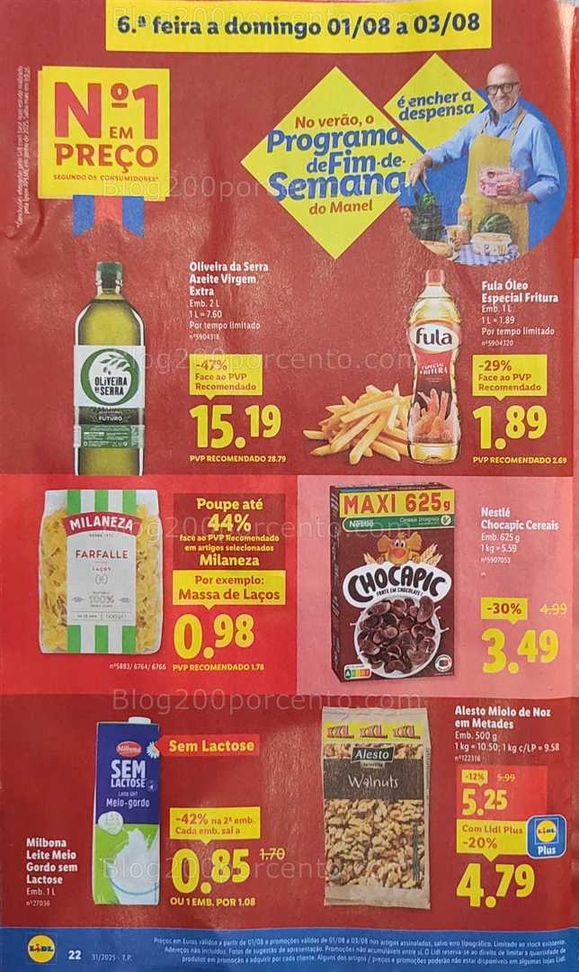 Antevisão Folheto LIDL Promoções 28 julho a 3 agosto all