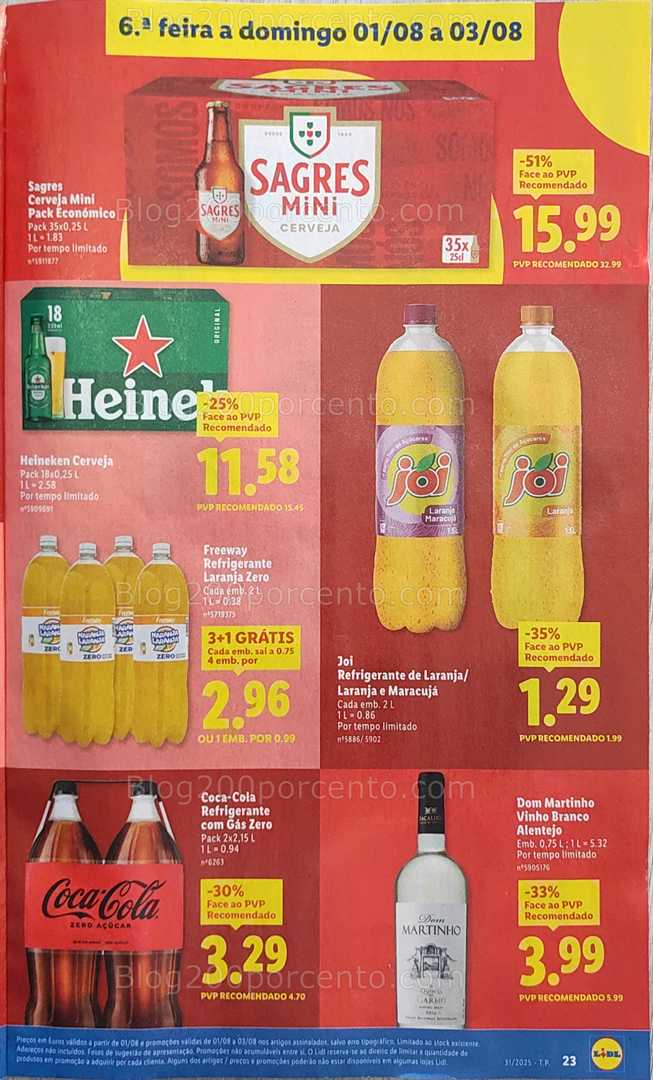 Antevisão Folheto LIDL Promoções 28 julho a 3 agosto all
