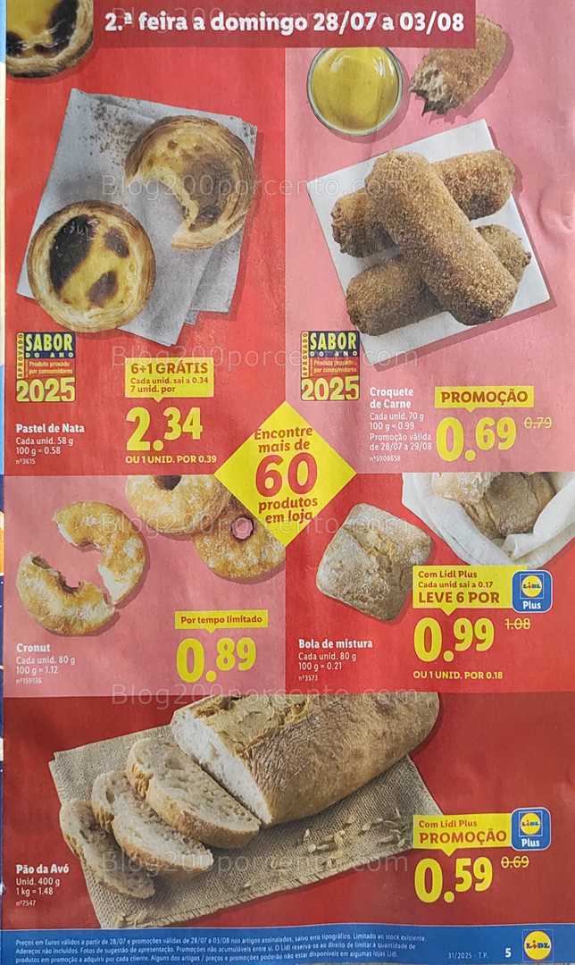Antevisão Folheto LIDL Promoções 28 julho a 3 agosto all