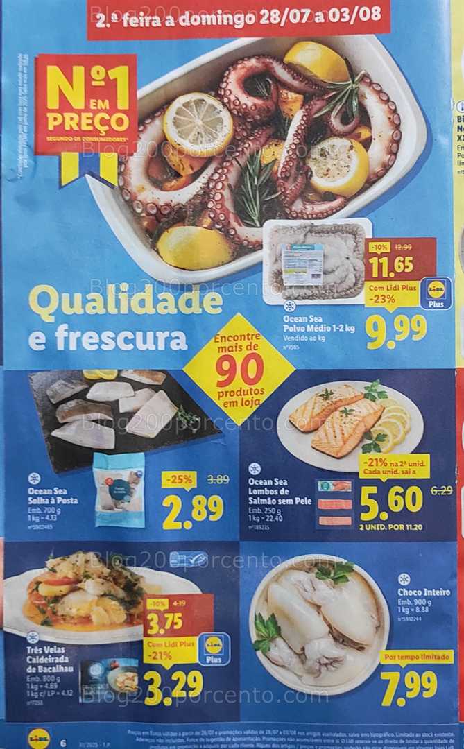 Antevisão Folheto LIDL Promoções 28 julho a 3 agosto all