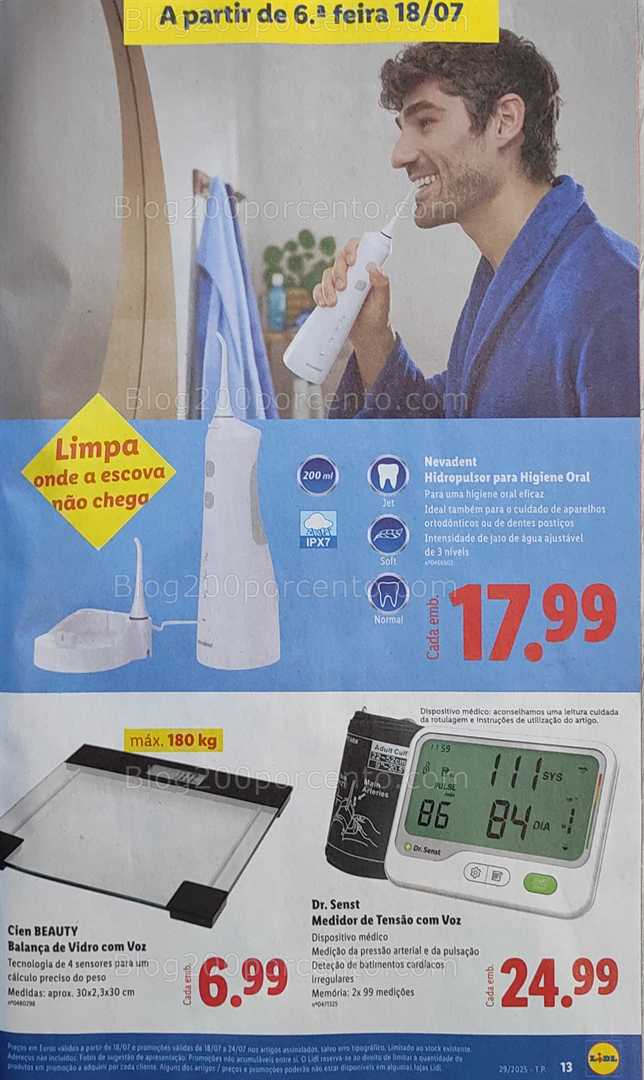 Antevisão Folheto LIDL Bazar Promoções 14 a 24 julho bazar 18