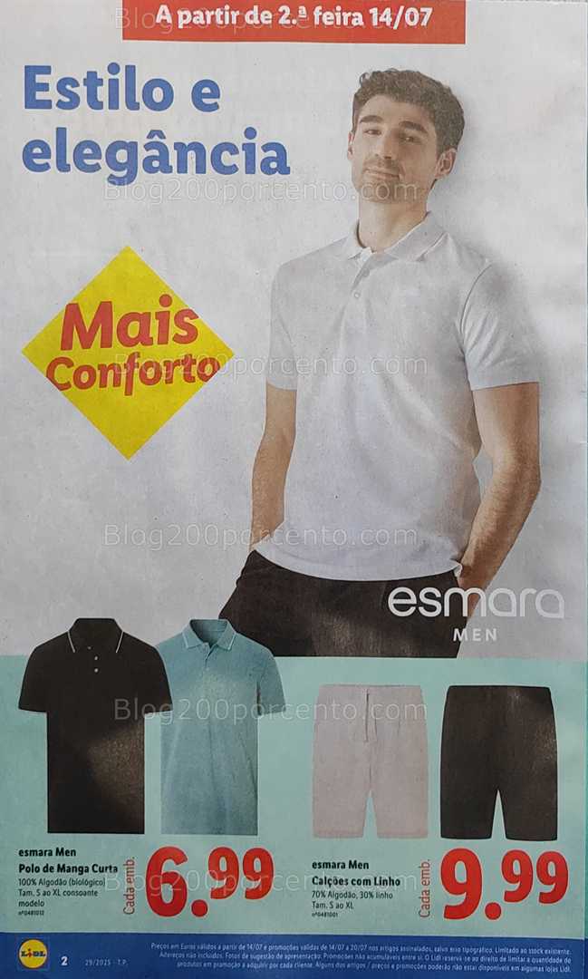 Antevisão Folheto LIDL Bazar Promoções 14 a 24 julho all