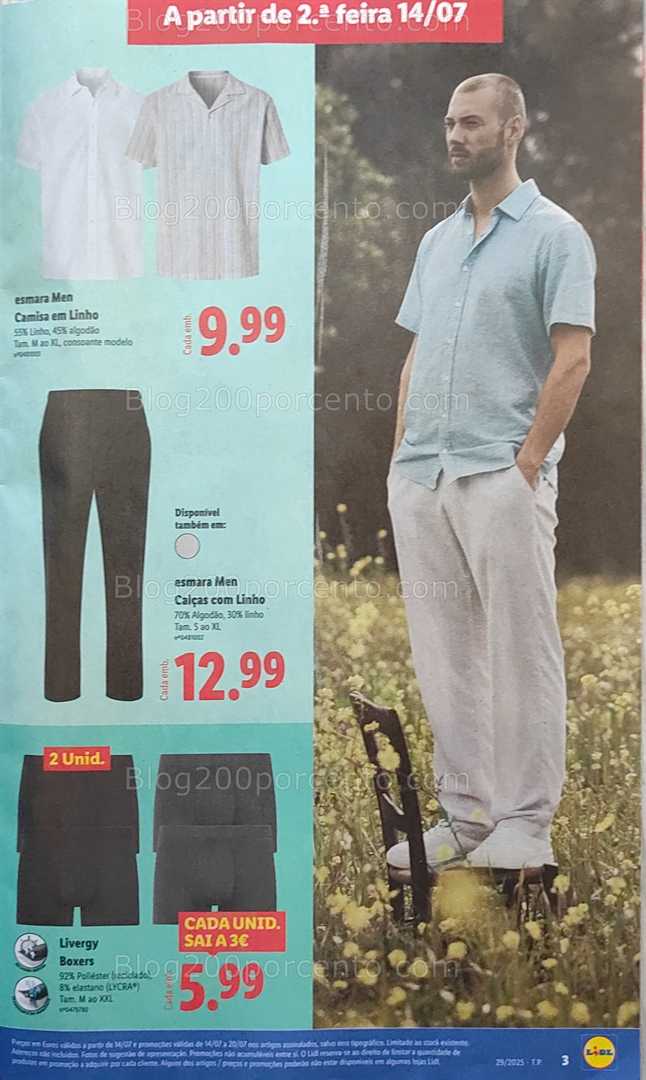 Antevisão Folheto LIDL Bazar Promoções 14 a 24 julho all