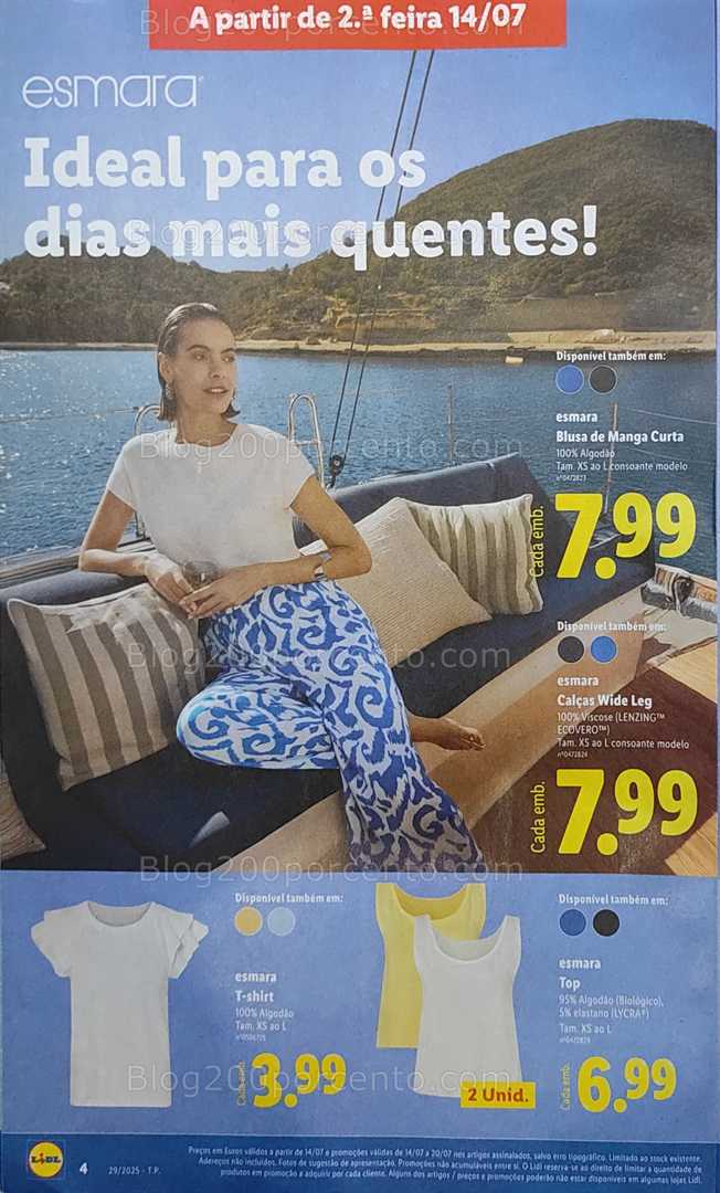 Antevisão Folheto LIDL Bazar Promoções 14 a 24 julho all