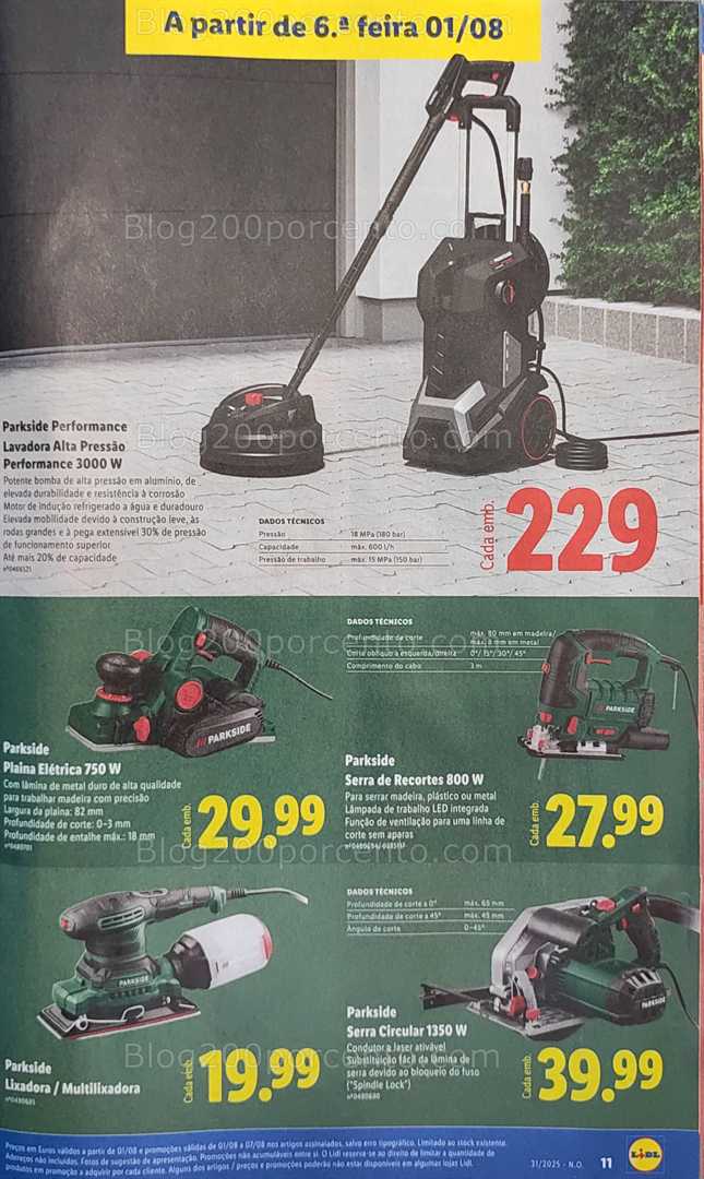 Antevisão Folheto LIDL Bazar Promoções 28 julho a 7 agosto all