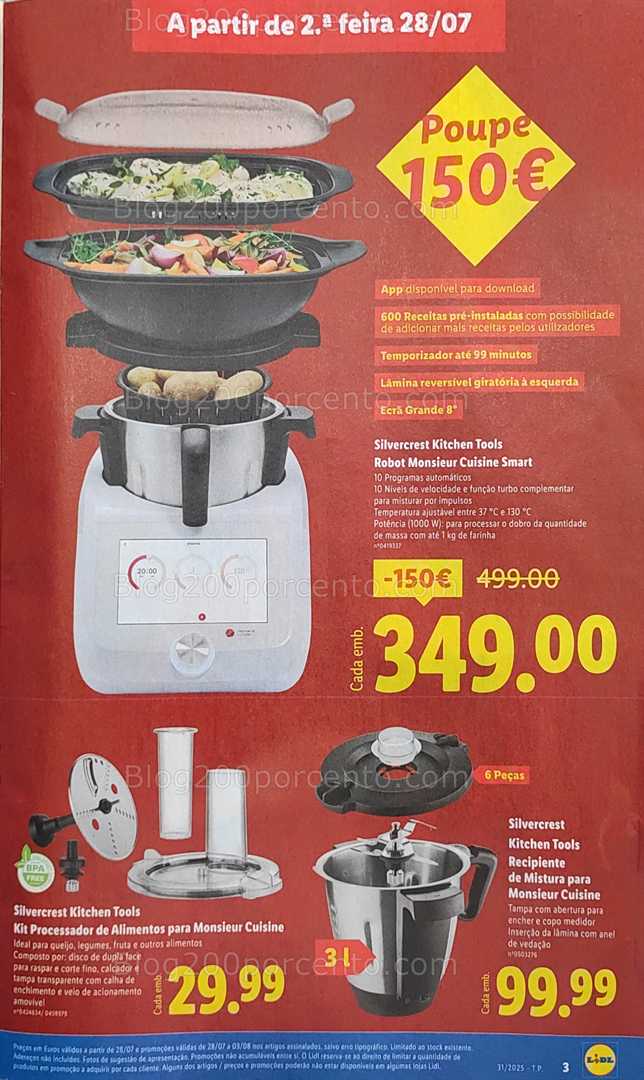 Antevisão Folheto LIDL Bazar Promoções 28 julho a 7 agosto all