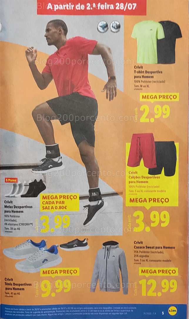 Antevisão Folheto LIDL Bazar Promoções 28 julho a 7 agosto all