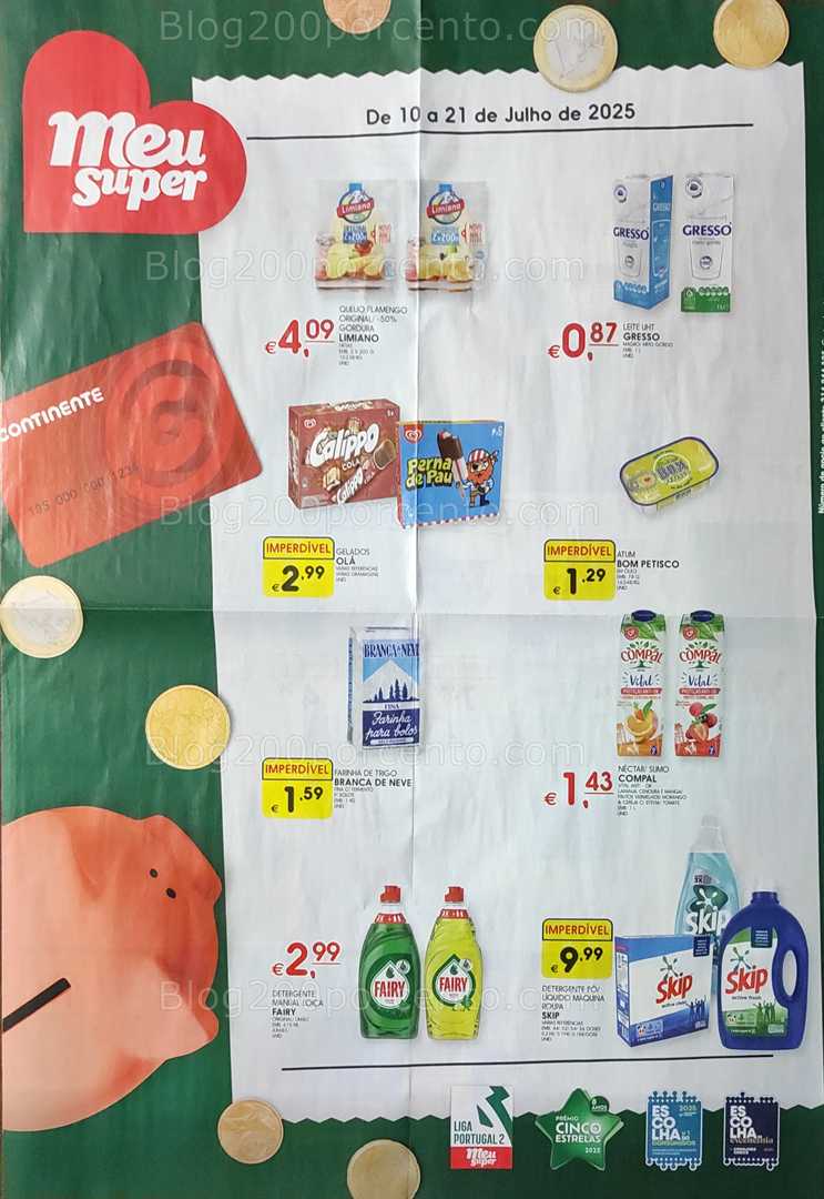 Antevisão Folheto MEU SUPER Promoções de 10 a 21 julho